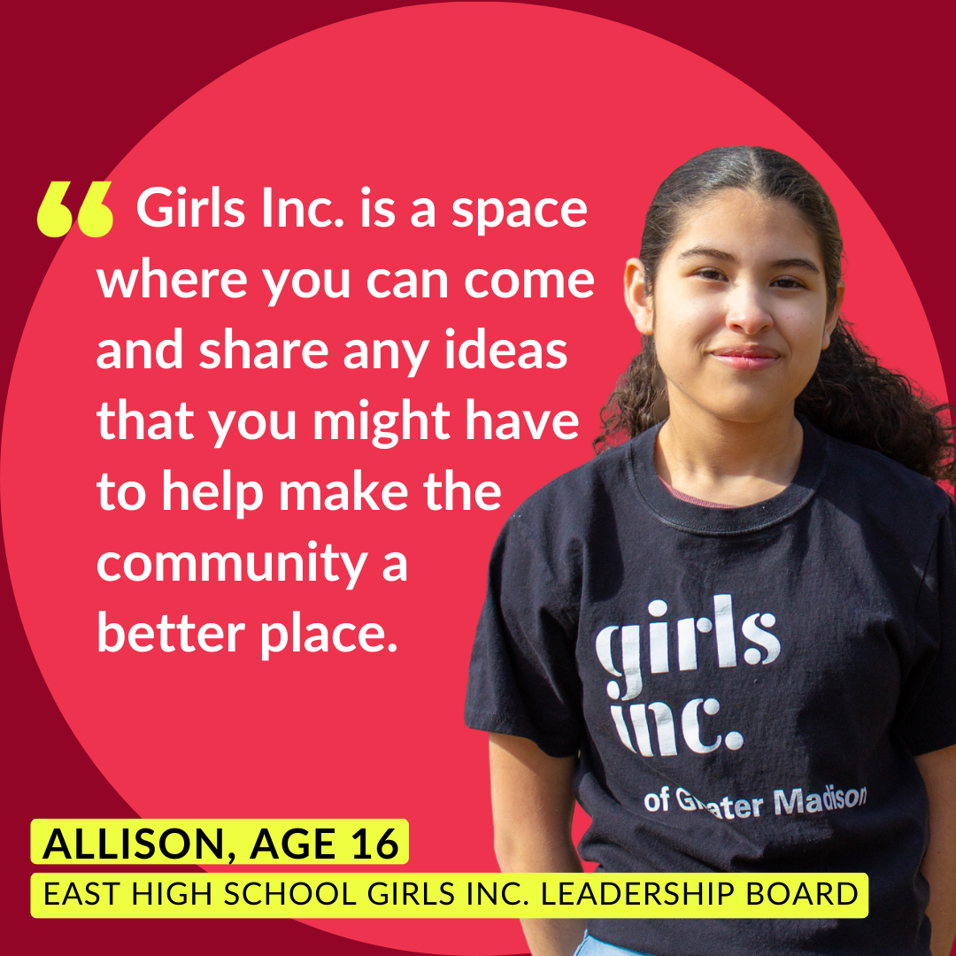 Girls Inc. Student Quote