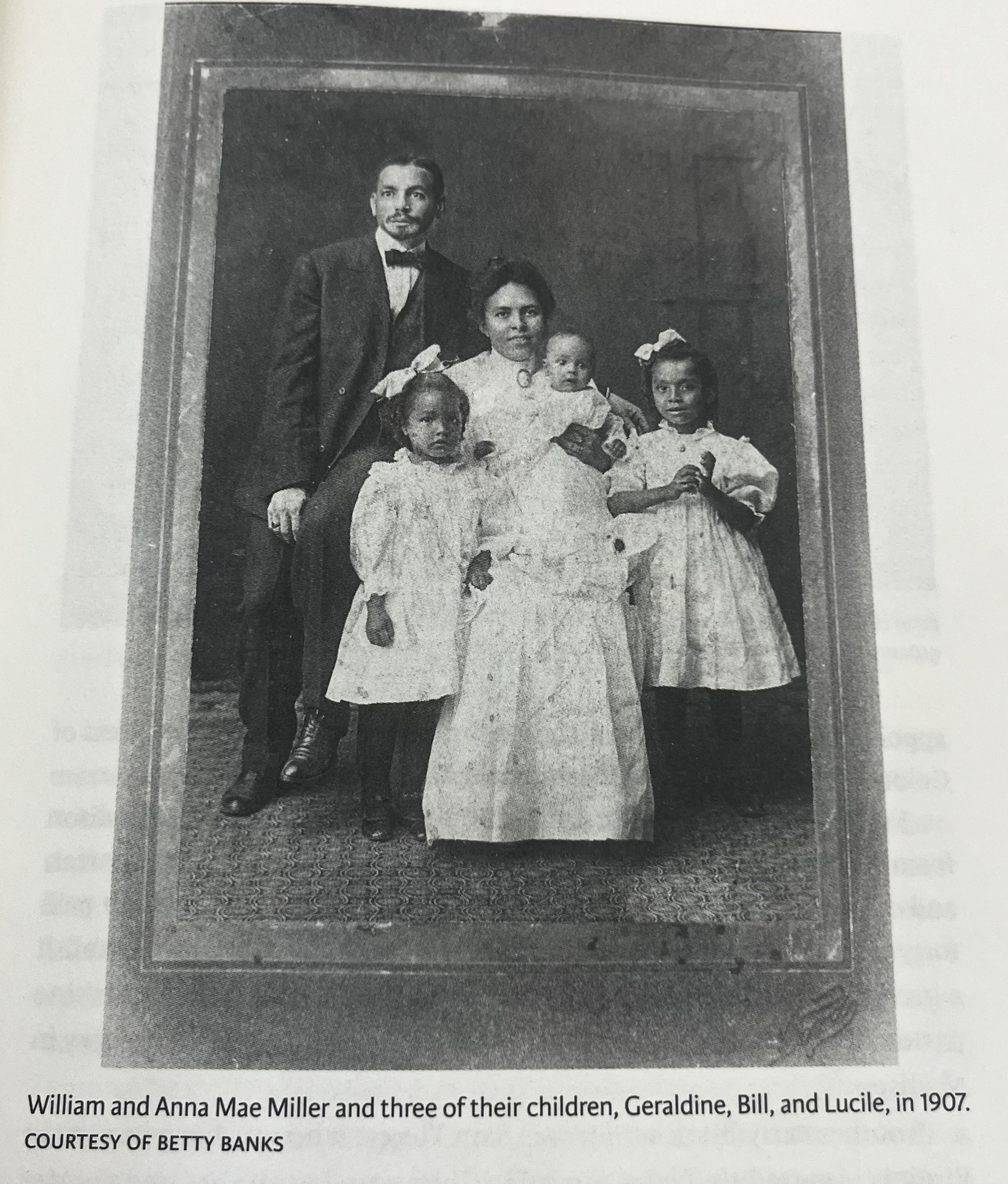 William & Anna Mae Miller, pg. 17 of Settlin by Muriel Simms